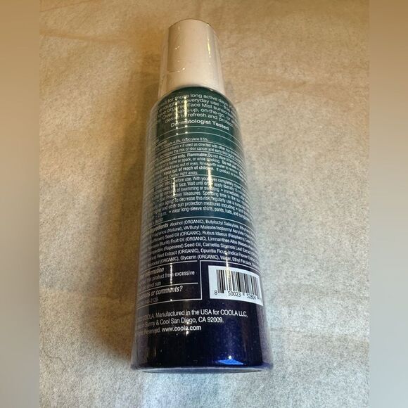 COOLA Classic Face Sunscreen Mist SPF 50 3.4 Oz/100ml - Picture 4 of 4